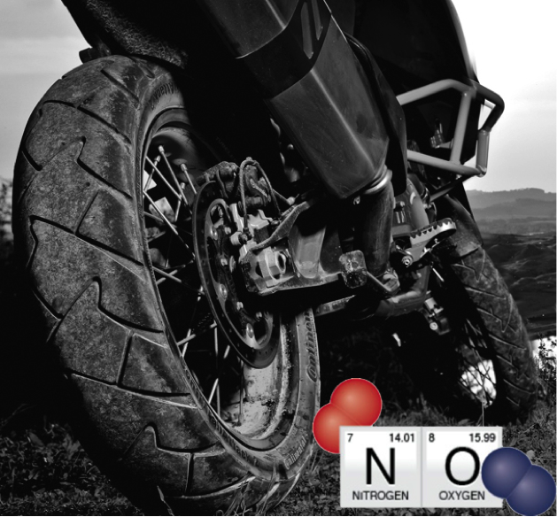 Continental Moto Conti Moto Inflado nitrógeno